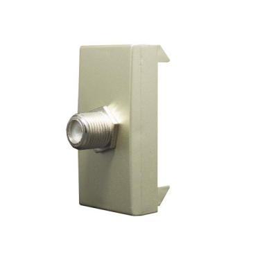 Imagem de Módulo Tomada Coaxial TV Inova Pro Class Champagne 85414 Alumbra
