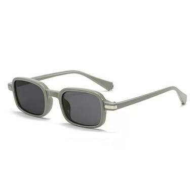 Imagem de Óculos de Sol Femininos com Lentes Transparentes Degradê Oceano, Proteção UV400, Rebites e Design Masculino para Esportes ao Ar Livre, Corrida e Ciclismo, Cinza