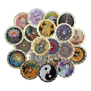 Imagem de Incensário Porta Incenso De Latão Trabalhado Diversos 24un.