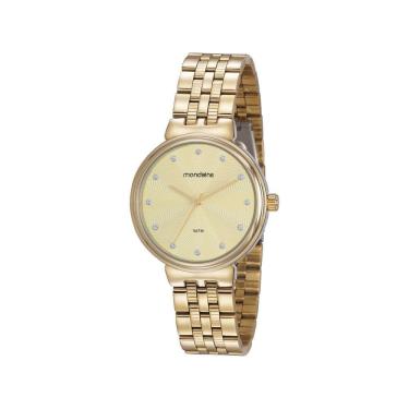 Imagem de Relogio Mondaine Feminino Ref: 99462Lpmvde1 Casual Dourado