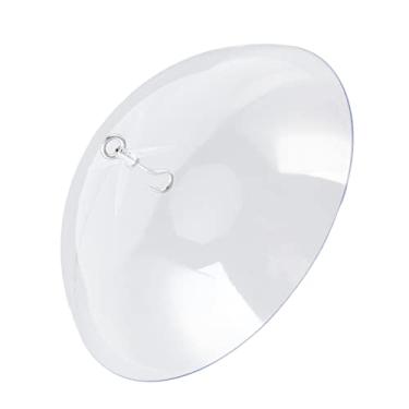 Imagem de Alimentadores de Pássaros Capa Protetora de Cúpula Suspensa Alimentador Transparente - Protege Sementes e Pássaros para Jardim