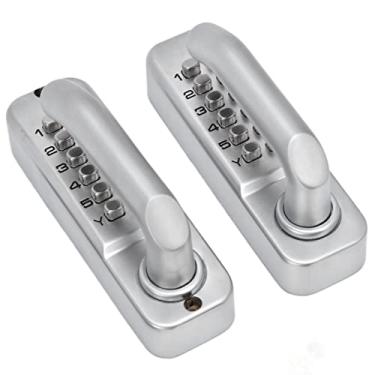 Imagem de Fechadura de Combinação de Porta de Segurança Magnética Resistente para Jardim Doméstico