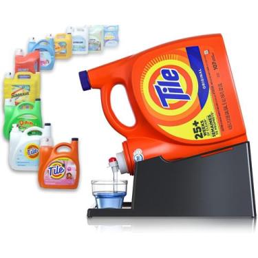 Imagem de Suporte de detergente para roupa Skywin 31x20x14cm com bandeja coletor