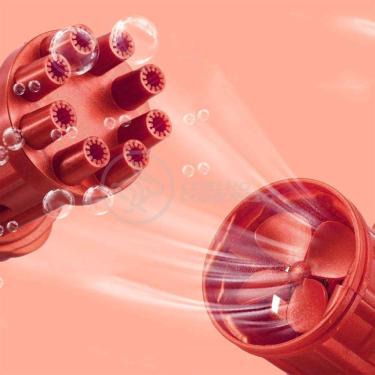 Imagem de Máquina Elétrica Tiktok Lança Bolhas Vermelho