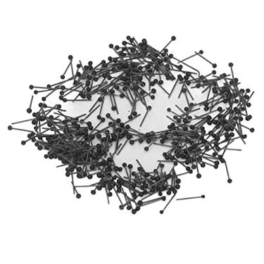 Imagem de Fayelume 400 peças de olhos de vidro brilhante, olhos de segurança de 2 mm, olhos de artesanato resistentes, olhos pretos de boneca, olhos de feltragem de agulha para entusiastas de artesanato de