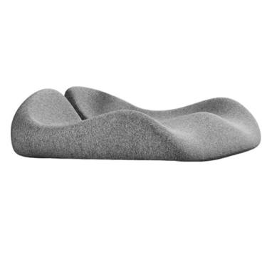 Imagem de Almofada ortopédica de espuma viscoelástica para cóccix para próstata, cóccix, ciática e alívio de dores nas costas – Almofada confortável antiderrapante para cadeira de escritório, acessórios