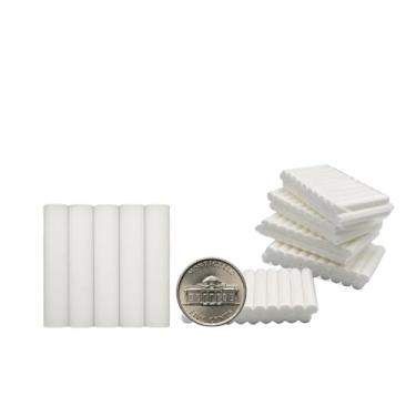 Imagem de IFINTECHNO 100 peças de refil de filtro de bastão de umidificador - Mini difusor de ar puro refil de algodão varões de filtro de algodão pavios de substituição (4 * 0,8)