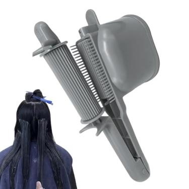 Imagem de Pente de rolo de tintura de cabelo | Pente profissional automático para tintura de cabelo, pincel de coloração multiuso, para profissionais entusiastas iniciantes