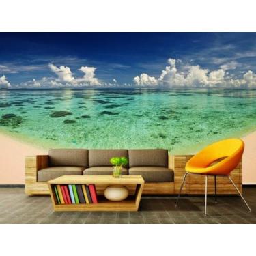 Imagem de Papel de Parede Praia 45 - Voce Decorando