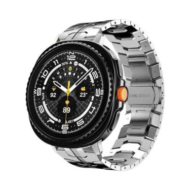 Imagem de Pulseira De Aço Inoxidável Para Samsung Galaxy Watch 40mm 44mm 47mm Cl