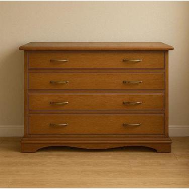 Imagem de Cômoda Gramado 1,20 X 45 X 85 - Madeira Maciça - Móveis De Gramado - Castanho