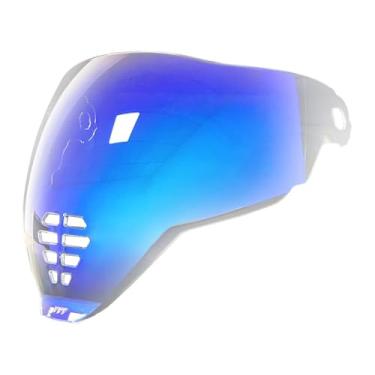 Imagem de Viseira de substituição IC-06 Face Shield para ICON Airflite IC-06 Proteção UV (Revo Clear Blue-dia e noite)