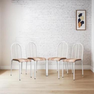 Imagem de Kit 4 Cadeiras de Jantar Varanda Cozinha Sala de Estar Epoxi 544.arc -