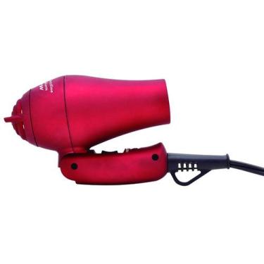 Imagem de Secador De Cabelos Philco Titanium Travel, Vermelho, Bivolt