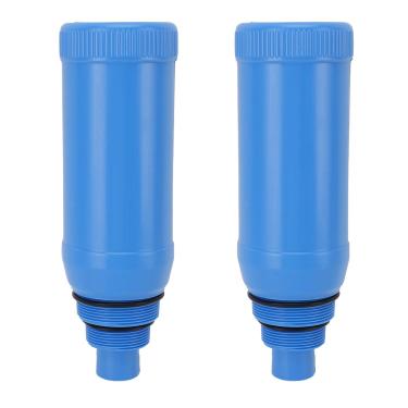 Imagem de ChShFirLOV 2 peças 22 cm acima e enterradas para escumadeira de piscina para skimmers roscados de 3,8 cm e 5 cm