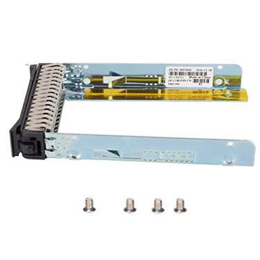 Imagem de Generic Caddy de Bandeja de Disco Rígido de Servidor Universal SAS SATA de 2,5 Polegadas para X3850 X6 X3650 ST550 SR550, Substituição de Bandeja de HDD Preta Prateada de 2,5 Polegadas, Durável,