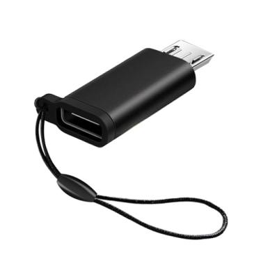 Imagem de Conector conversor adaptador USB C fêmea para USB macho com cordão de carregamento e sincronização de dados para telefone portátil