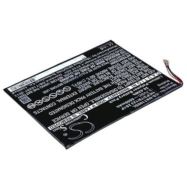 Imagem de CellEdge Bateria de 6600 mAh compatível com Nextbook Nextbook 25.4 cm, NXW10QC32G, para peça nº 1ICP3/79/123 2S1P