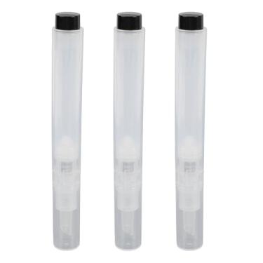 Imagem de CUOFYUNL 3pcs 7ml bomba de vácuo garrafa dispensadora caneta portátil recipiente de base de viagem frasco de bomba cosmética recarregável para soro de base