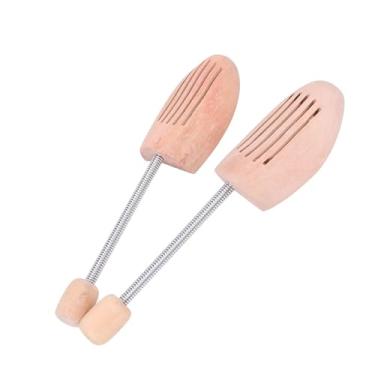Imagem de Generic 2 Unidades de Protetor de árvore de Sapato de Madeira Com Coluna de Mola, Modelador de Sapato para Prevenir Deformações e Rugas, Adequado para Masculinos e Femininos, Ideal para (37 38)