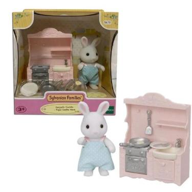Imagem de Conjunto Cozinha Papai Coelho Neve Sylvanian Families 5678 - Epoch