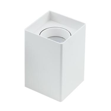 Imagem de Spot De Sobrepor Mr16 Quadrado Branco Único