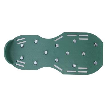 Imagem de Asixxsix Sapatos Aeradores de Gramado, Sapatos Aeradores de Grama Antiderrapantes Com Alças Ajustáveis, Tamanho único, Sandálias Com Pontas de Aeração Grama para Gramados, Jardins (Verde e Preto)