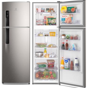 Imagem de Geladeira 380 Litros Frost Free AutoSense Duplex Look TF41S Electrolux - Inox