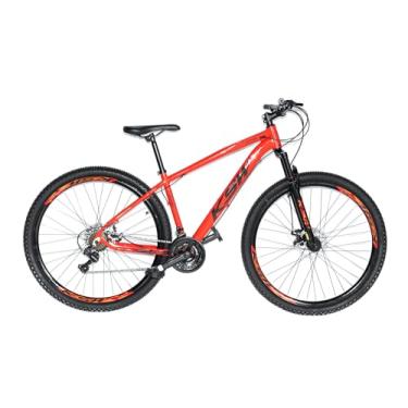 Imagem de Bicicleta Aro 29 Bike Mtb Ksw Gti 24v Marchas Alumínio Disco (Vermelho, 17)