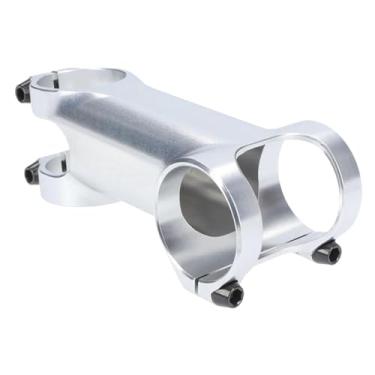 Imagem de Mesa de Bicicleta MTB/Estrada/Gravel -6/-17" Ultraleve, Fabricada em Liga de Alumínio 7075 T6 CNC com Parafusos, Apenas 67g(80mm Silver -6)