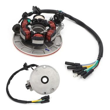 Imagem de Naroote Bobina de Estator Magneto Durável, Acessório Padrão Original de Motocicleta para Motor de Partida LIFAN YX, Substituição Prática para Pilotos de Bicicleta de Trilha PIT PRO Trail