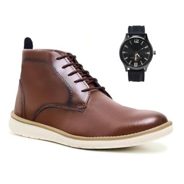 Imagem de Bota Unissex para Adultos com Design Militar, Elástico Lateral e Sola Macia