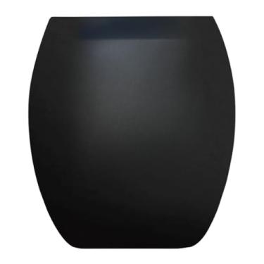 Imagem de Tampa de Assento Sanitário Almofadado Quadrado Preto - Confortável e Antiaderente para Banheiro, Ajustável a Muitos Modelos de Vasos Sanitários