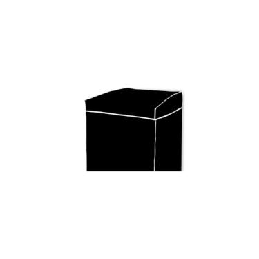 Imagem de Capa para Máquina de Lavar, PVC com Forro de Poliéster, 62x80x62cm, Compatível com Consul Facilite, Brastemp, Colormaq, Dako Maxi 10-11kg