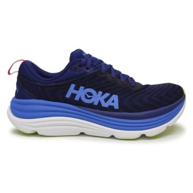 Imagem de HOKA Tênis de caminhada masculino Gaviota 5, Bbes - Bellwether azul/céu noturno, 39
