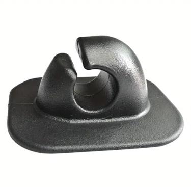 Imagem de 1/2 peças de clipes infláveis para vara de remo para barco, canoagem, canoagem, redondo, furo único, fivela de corda (1 peça)