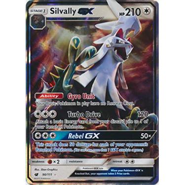 Imagem de Pokemon - Carta Colecionável - Silvally GX - 90/111 - Ultra Rara