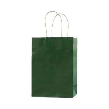 Imagem de Sacolas De Presente Coloridas De Papel Kraft, 10 Unidades, Sacolas De 