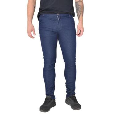 Imagem de Calça Jeans Masculina Alfaiataria Sport Fino Lycra Premium - Btxmoda&C