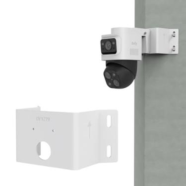 Imagem de HOLACA Suporte de canto externo para sistema de segurança Eufy PoE NVR S4/S4 Max Camera, eufy PoE Bullet-PTZ Cam S4/S4 Max Mount