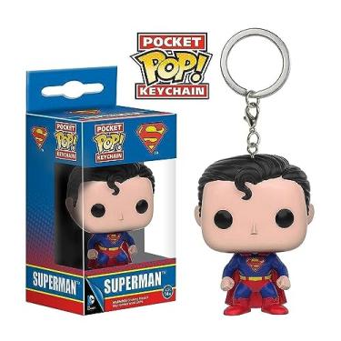 Imagem de Chaveiro Funko Pop Keychain Dc Superman Funko Multicolorido Pequeno