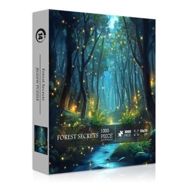 Imagem de Quebra-cabeça PICKFORU Magic Forest 1000 peças para adultos