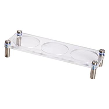 Imagem de KiBcsLic Suporte para compactador de café expresso com prateleira transparente, acessórios para máquina de café expresso, para uso, Camada única