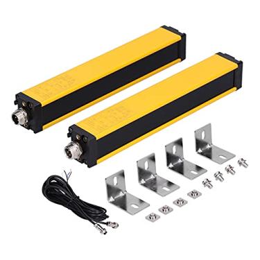 Imagem de Sensor de cortina de luz de segurança Dispositivo de proteção fotoelétrica PNP NO Controle de saída DC10 30V com tecnologia de digitalização infravermelha para indústria de