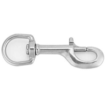 Imagem de HUIOP Gancho de Recife de Aço Inoxidável, Acessório Mergulho Com Encaixe Giratório para Mergulho Subaquático Com Design Leve e Rebote Suave, ótimo para Mergulhadores (90mm ssa-dts0f)