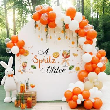 Imagem de TAKEALOOKO A Spritz Older Decalque – Limão Spritz Aperol Foto Adereços Decoração para Aniversário Italiano Chá de Noiva Festa de Solteira Artigos de Fundo (apenas 3 peças de adesivos DIY)