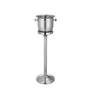 Imagem de Recipiente de gelo de aço inoxidável balde de gelo recipiente para festa bar ktv churrasco casa vinho cerveja champanhe balde