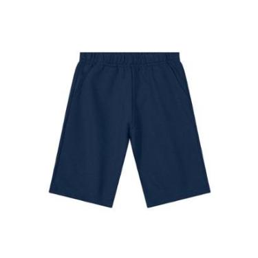 Imagem de Bermuda Básica Infantil Menino Em Moletinho Brandili-Masculino