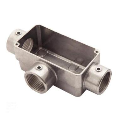 Imagem de Condulete De Aluminio T 1" Bsp Sem Tampa Sem Pintura Sem Vedacao 56106
