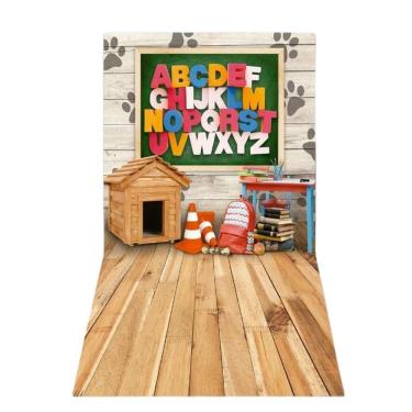 Imagem de Fundo Fotográfico Painel Cenário Pet Shop - Escolinha